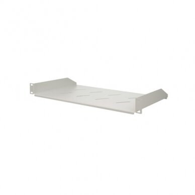 SF 1US270G Fixes shelf 19" 1U 270 mm, gray