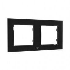 Shelly Wall Switch Frame x2, black