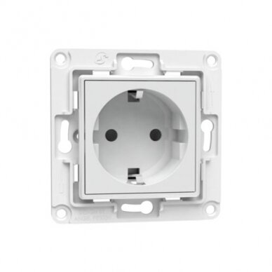 Shelly Wall Socket EU white, Rozetė