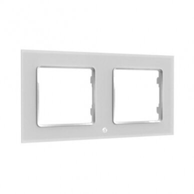 Shelly Wall Switch Frame x2, white