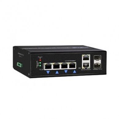 VSS INDG04POE4S-65W, 4-port industrial PoE switch