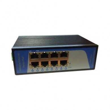 VSS INDG08POE1S-120W, 8-port industrial PoE switch